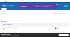 Desktop Screenshot of forum.imasters.com.br